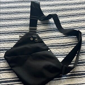 Stylish Black Men's Crossbody Bag